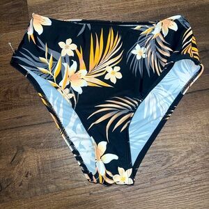 NWOT Cupshe Tropical Hawaiian Bikini Bottom